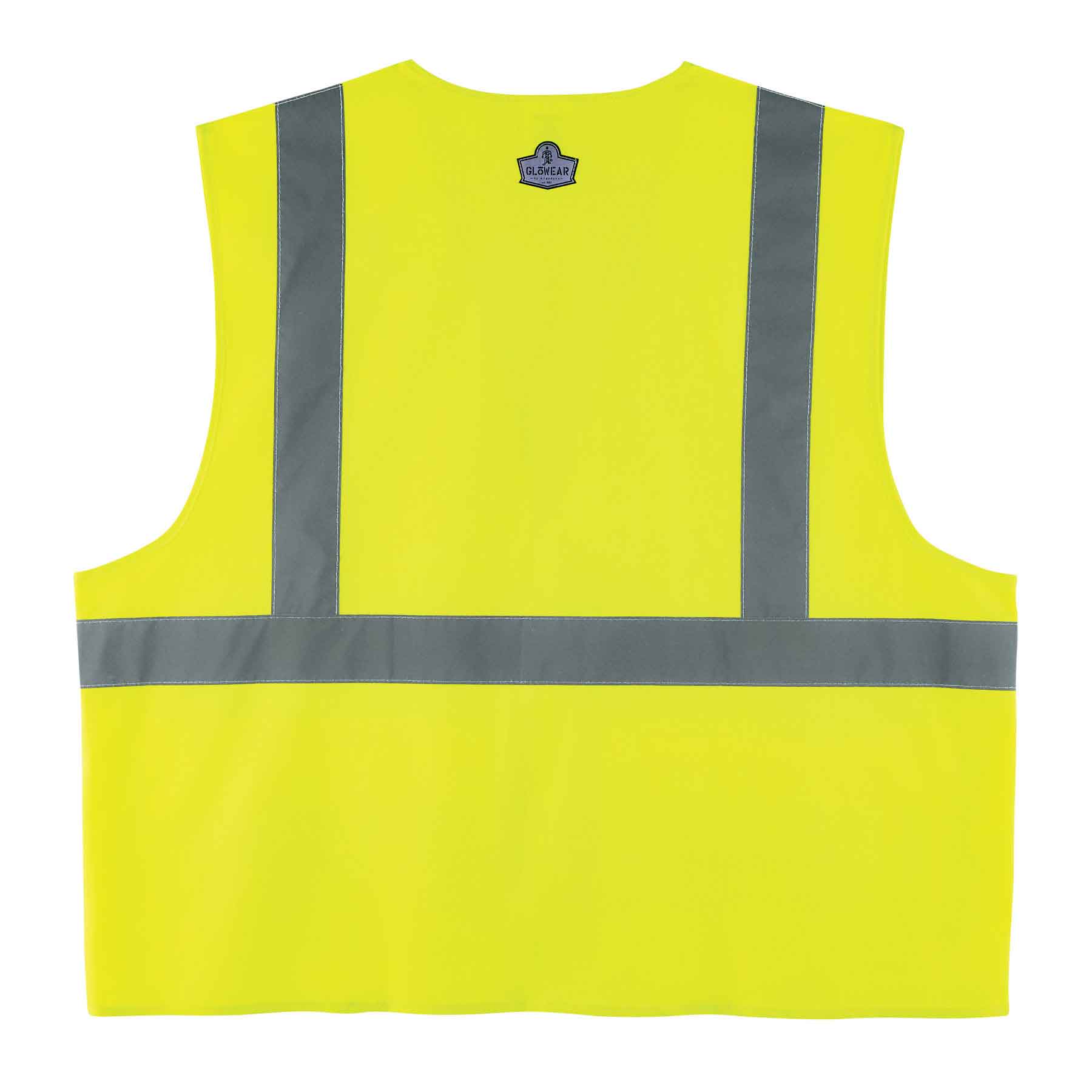 Ergodyne 21189 GloWear 8225HL Type R Class 2 Standard Solid Vest, 4XL/5XL, HV Lime - Mactool Shop