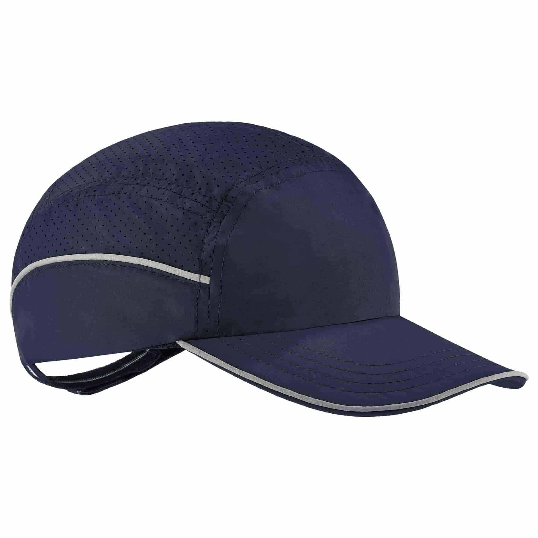Ergodyne 23337 8955 Long Brim Navy Lightweight Bump Cap Hat - Mactool Shop