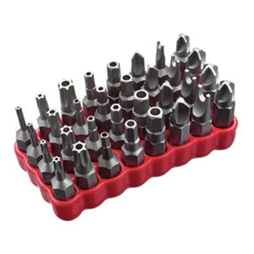 IDEAL 35-933TP 32 Piece Tamper Proof Bit Set with Bit-Block - Mactool Shop