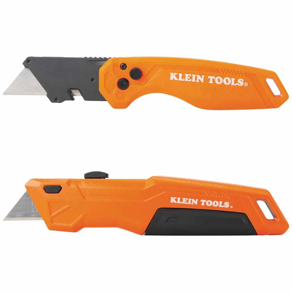 Klein Tools 44312 Folding And Slide Out Utility Knife Set - Mactool Shop