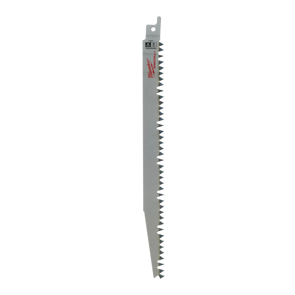 Milwaukee 48-00-1301 Sawzall Blade Wood 5 Teeth per Inch 9-Inch Length, 5 Pack - Mactool Shop