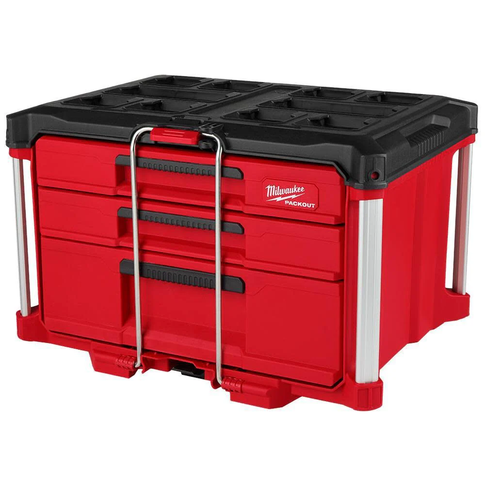 Milwaukee 48-22-8447 PACKOUT Multi-Depth 3-Drawer Tool Box - Mactool Shop