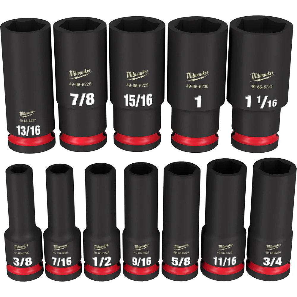 Milwaukee 49-66-7011 12PCSHOCKWAVE Impact Duty™ 1/2