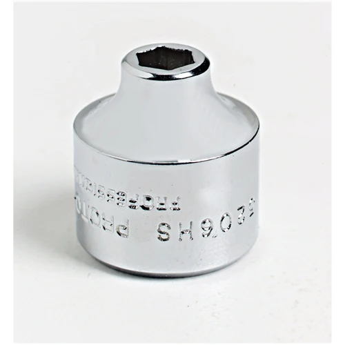Proto J5212HS 3/8 Drive 3/8 6-Point Super Short Socket - Mactool Shop
