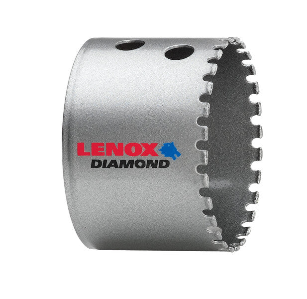 Lenox 1212040DGHS 40 Diamond Grit Hole Saw, 2-1/2-Inch or 63.5mm - Mactool Shop