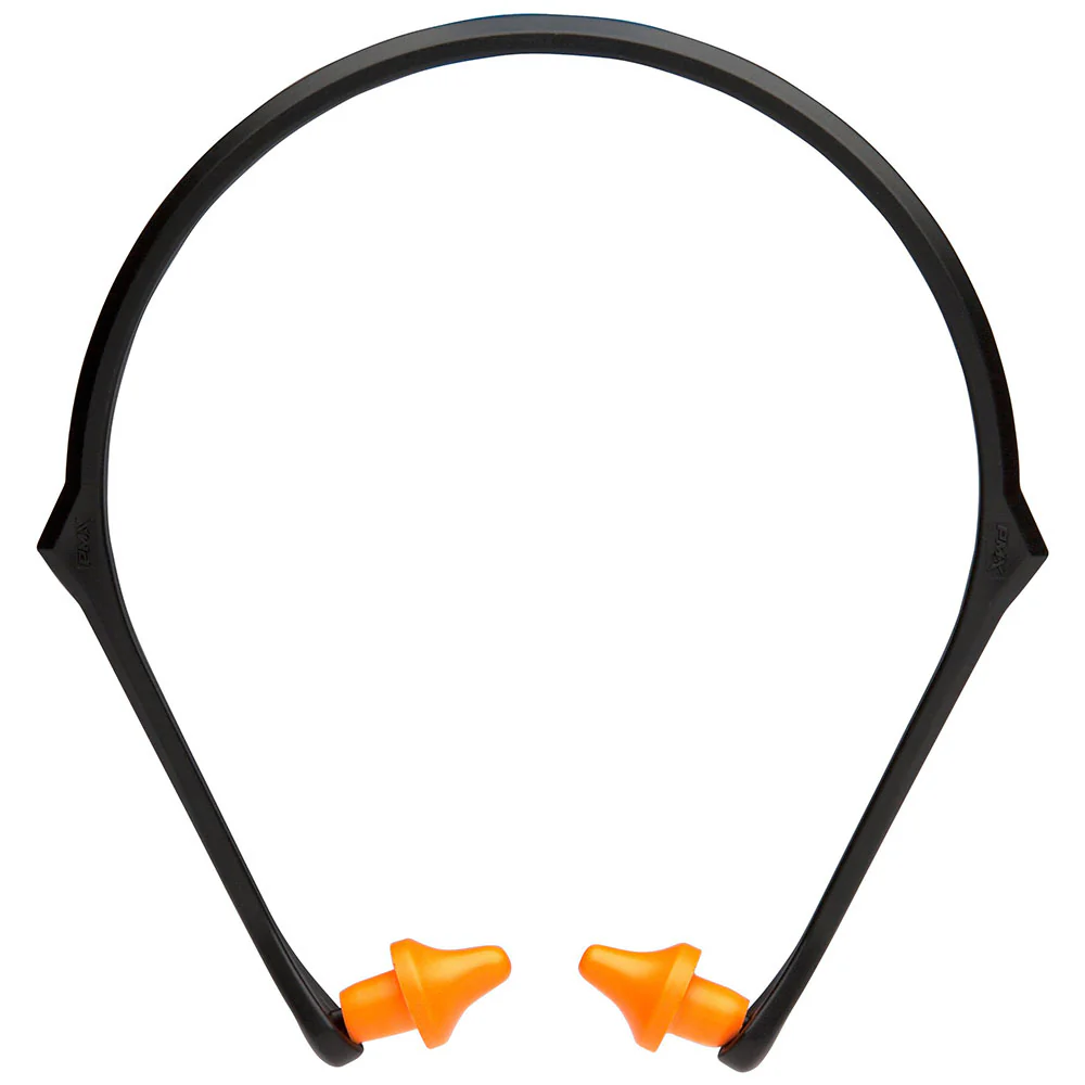 Pyramex BP3000 Conical Banded Earplugs, Disposable, NRR 22dB, 10 Pairs Per Box - Mactool Shop