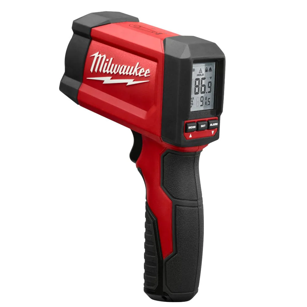 Milwaukee 2268-20NST 12:1 Infrared Temp Gun 9-Volt NIST Certified - Mactool Shop