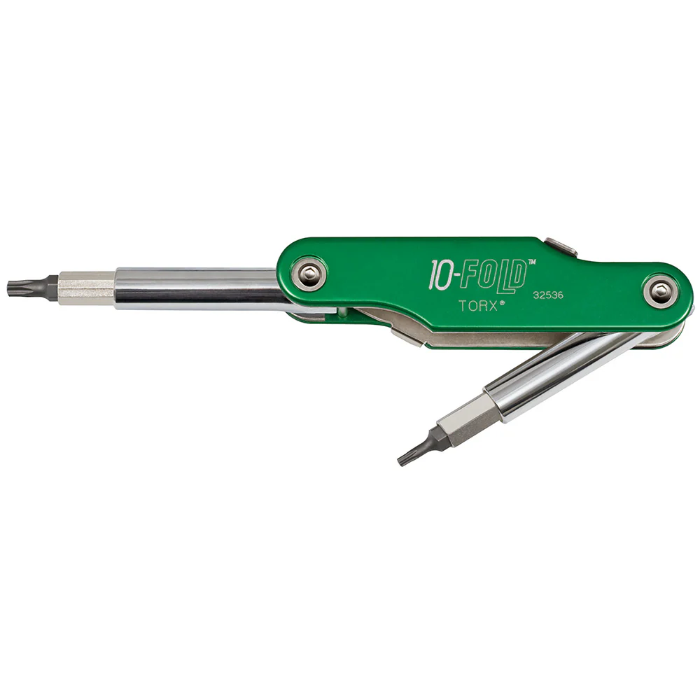 Klein Tools 32536 10-Fold Screwdriver/Nut Driver, Torx - Mactool Shop