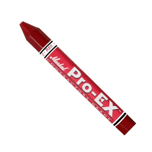 Markall 80382 Red Pro-EX™ Contractors Grade Lumber Crayons - Mactool Shop