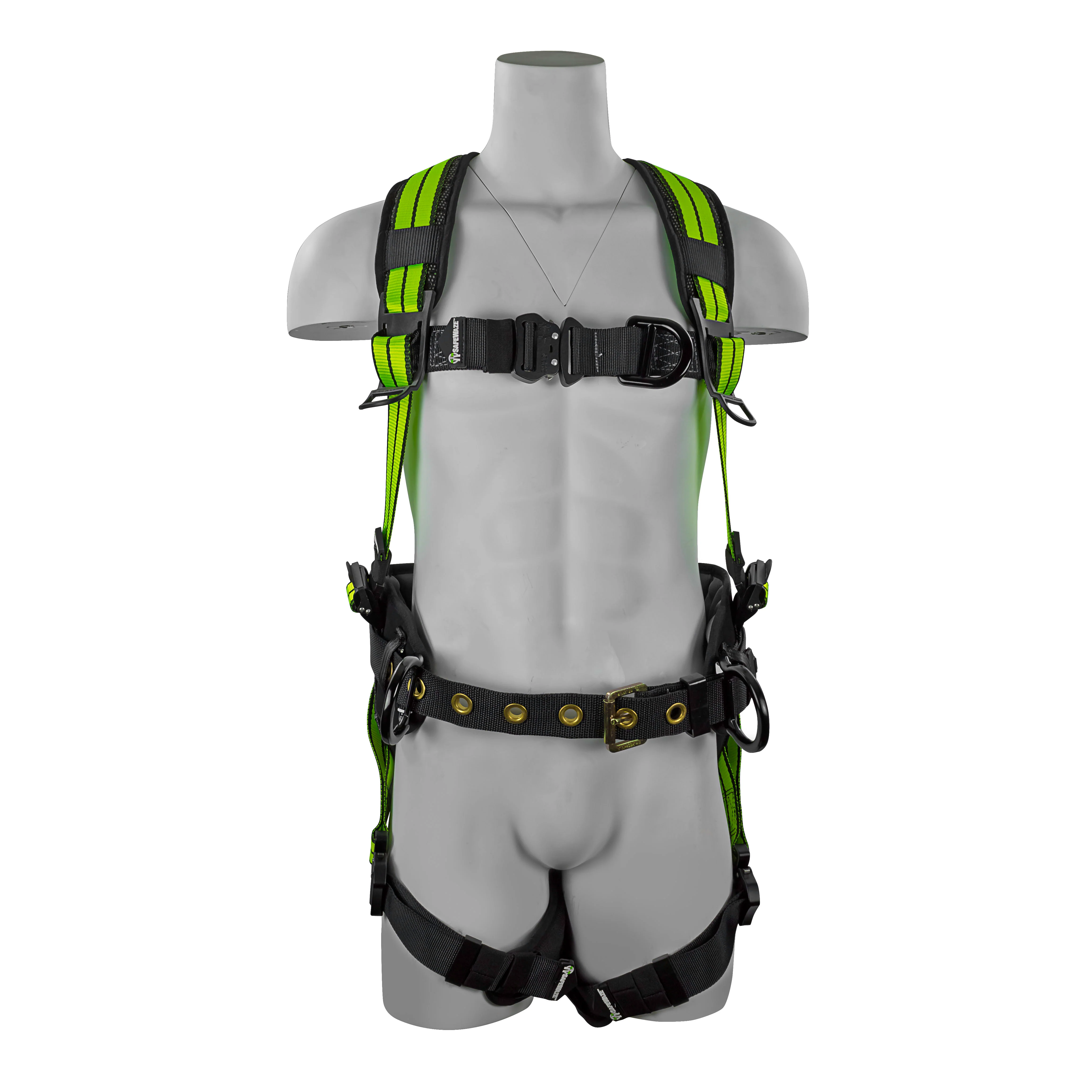 Safewaze FS-FLEX253-FD-XXL 2XL Construction Harness Four D-ring with Cool-Air Leg Pads - Mactool Shop