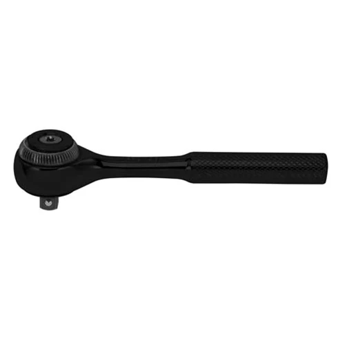 Proto J4752FBL 1/4 Drive Standard Length Round Head Ratchet - Black - Mactool Shop