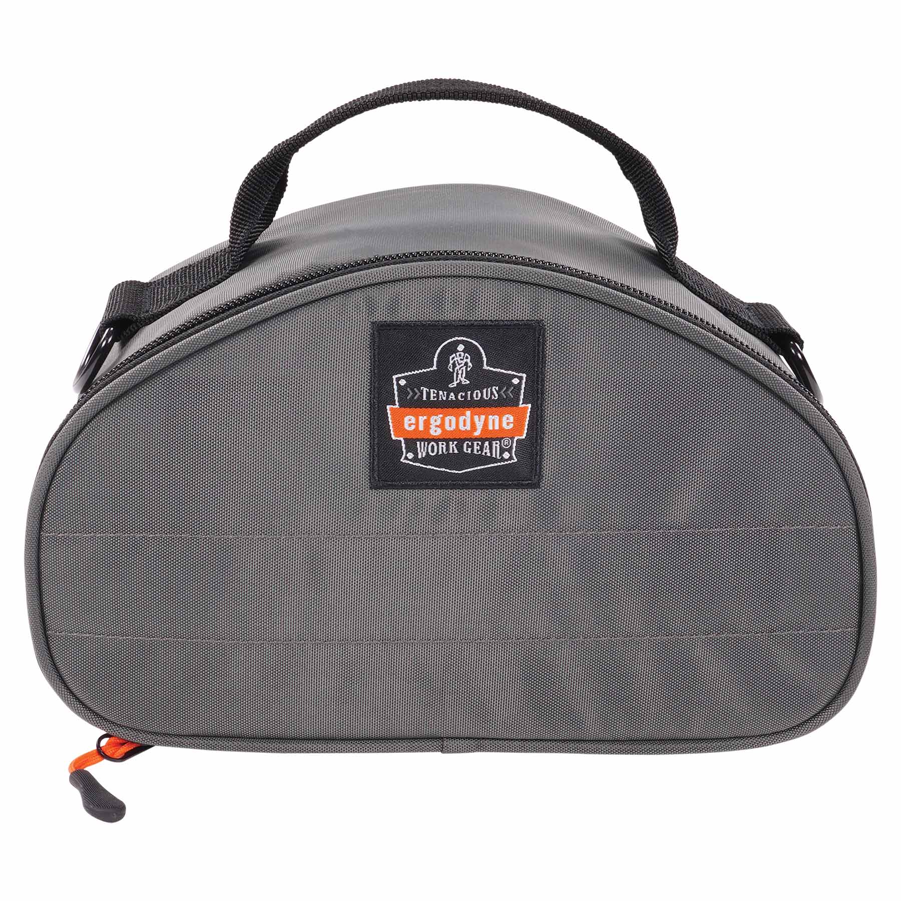 Ergodyne 13187 5187 Gray Clamshell Respirator Bag w/ Zipper Closure - Mactool Shop