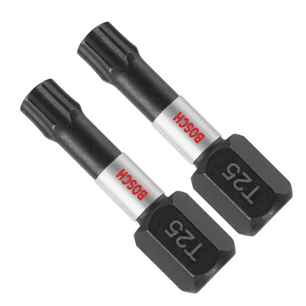 Bosch ITT25102 2 pc. Impact Tough 1 In. Torx #25 Insert Bits - Mactool Shop