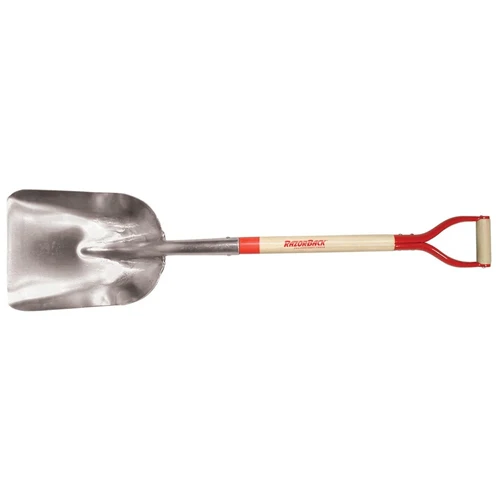 Union Tools 50154 #2 Eastern Pattern Aluminum Scoop with D-grip 11