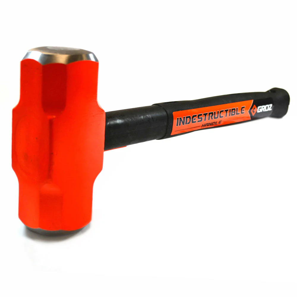 Groz 34523 Indestructible Handle Sledge Hammer, 8Lb, 16
