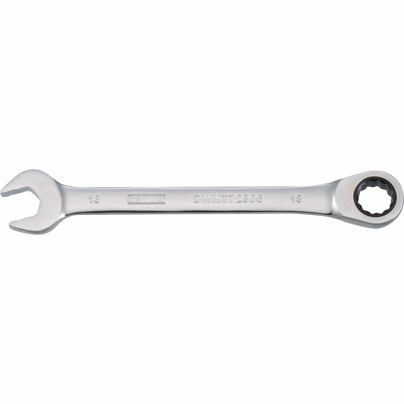 Dewalt DWMT72306OSP Mechanics Ratcheting Combination Wrench 18 MM - Mactool Shop