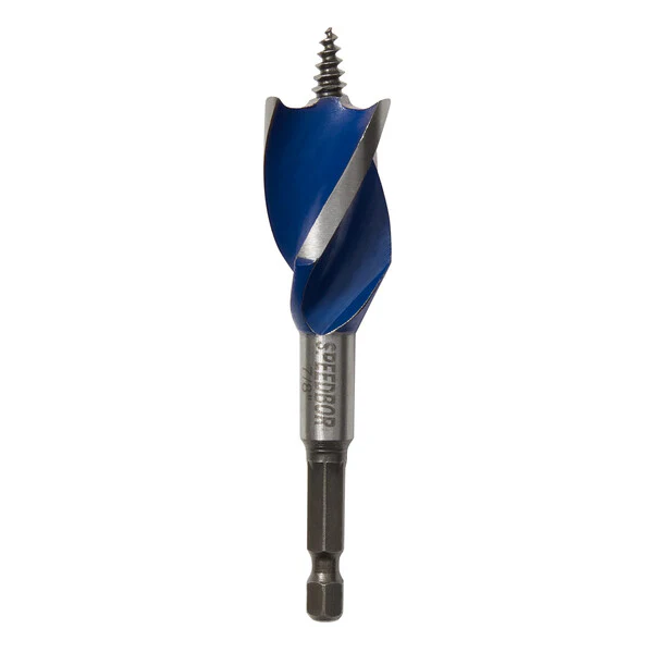 Irwin 1866036 Speedbor Max Tri Flute Wood Drill Bit 7/8