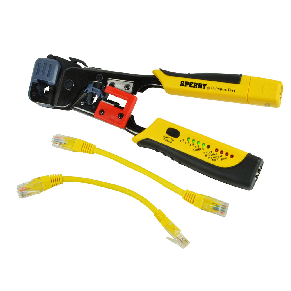 Gardner Bender GMC-3000 Crimp-n-Test RJ45 Crimper and Tester - Mactool Shop