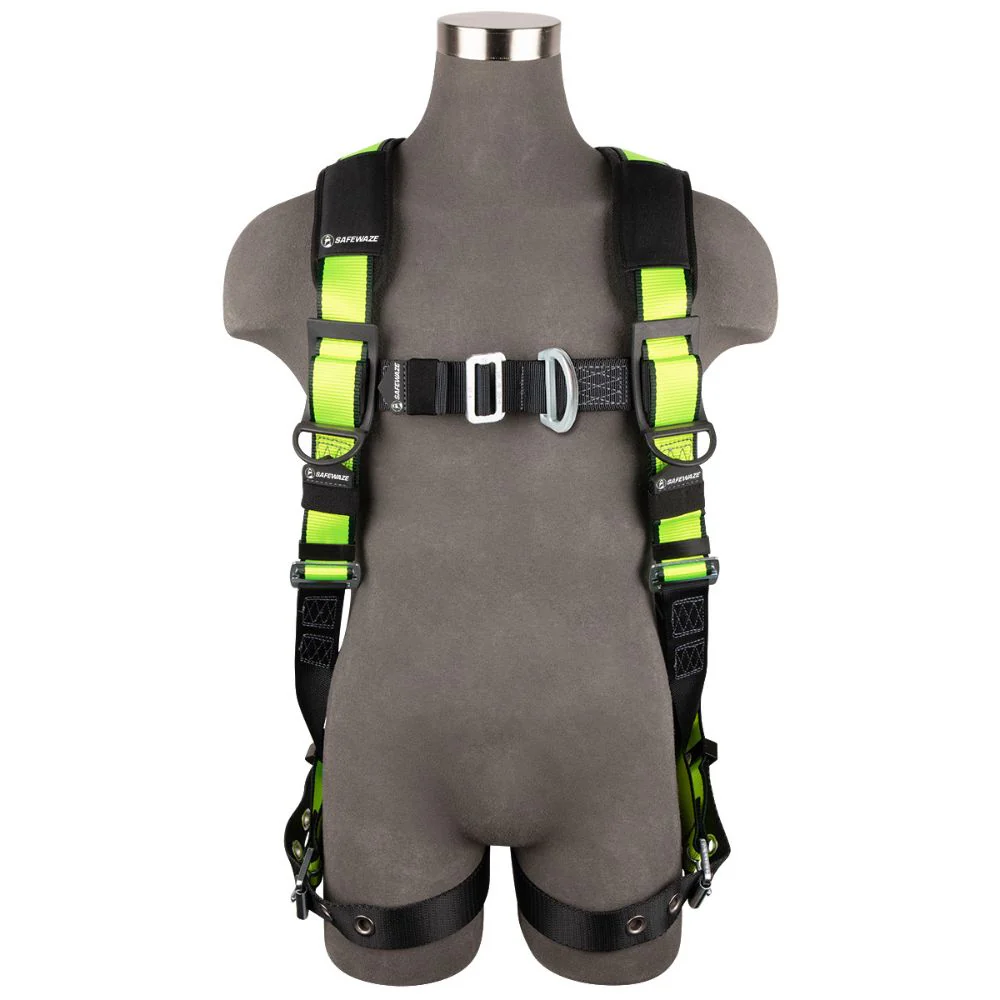 Safewaze FS185-FD-2X PRO Full Body Harness: 1D, MB Chest, FD, TB Legs, 2X - Mactool Shop