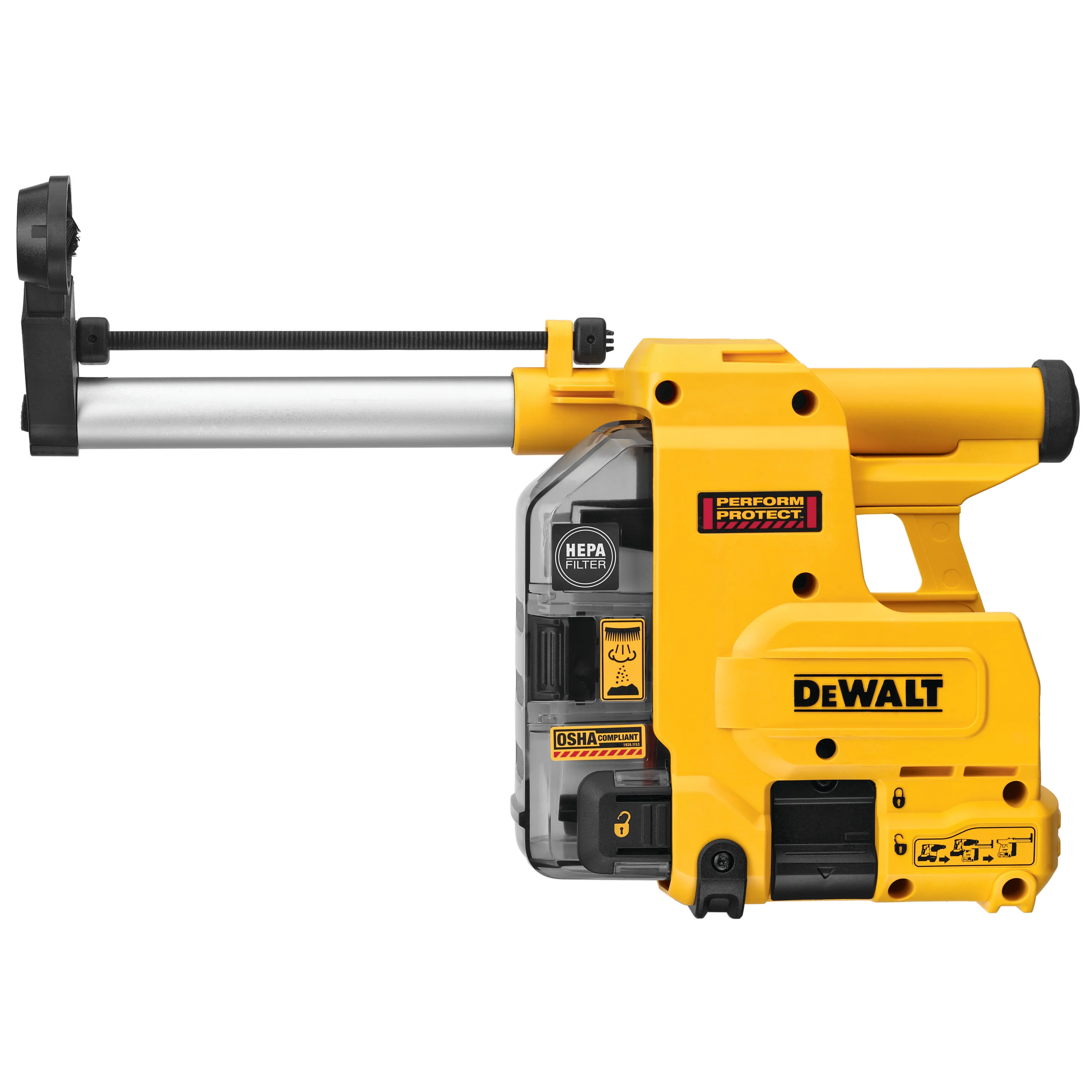 DeWalt DWH304DH Table 1 Compliant SDS Plus Dust Extractor for DCH293/D25333 - Mactool Shop