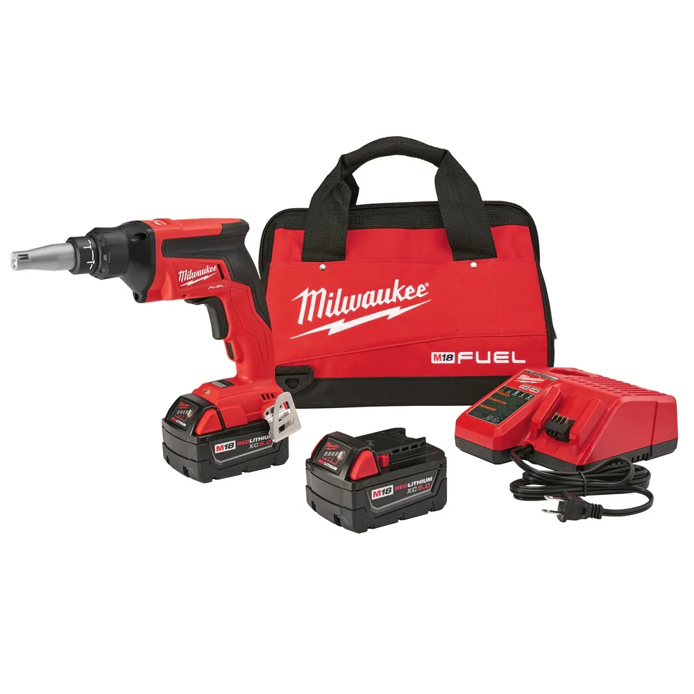 Milwaukee 2866-22 M18 FUEL Drywall Screw Gun Kit with High Capacity Batteries - Mactool Shop