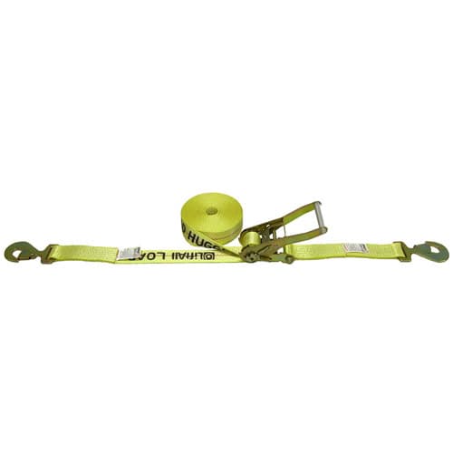 Lift All 61006 Loadhugger Tiedown Ratchet Buckle w/Stamped Snap Hook-Flat, 2
