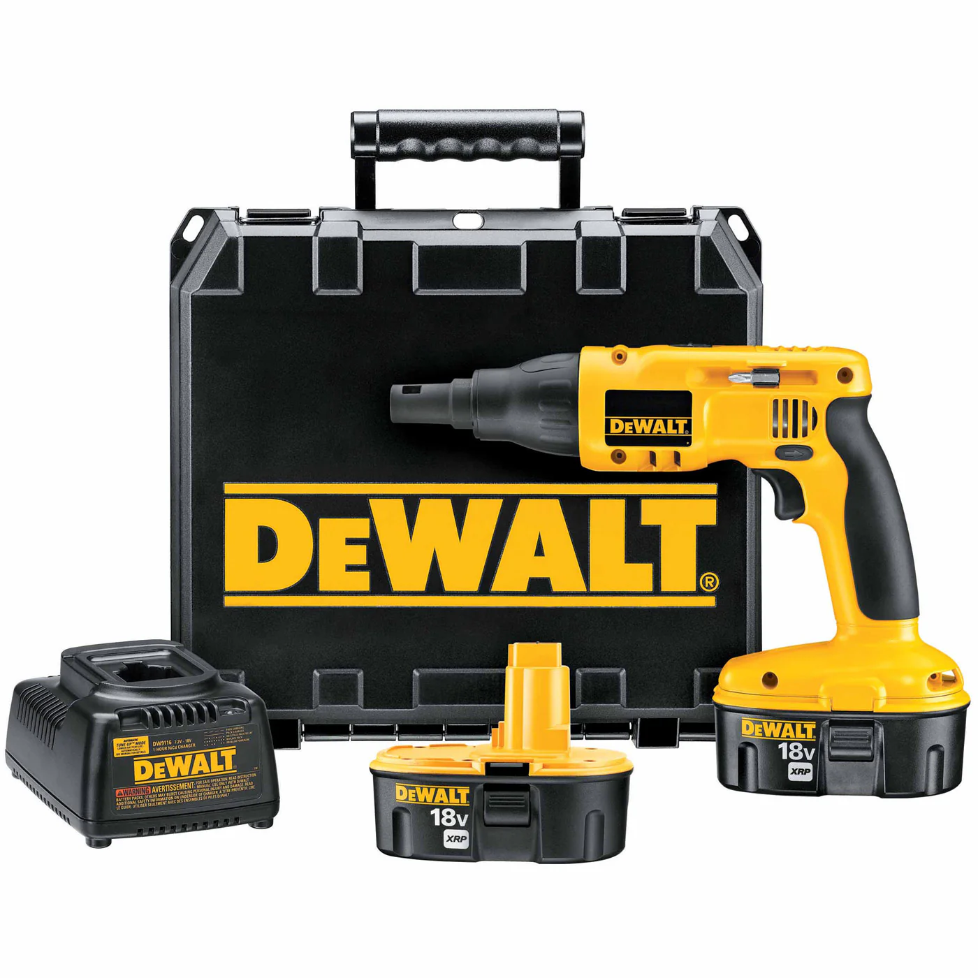 DeWalt DC520KA Heavy-Duty 18V Cordless Drywall / Deck Screwdriver Kit - Mactool Shop