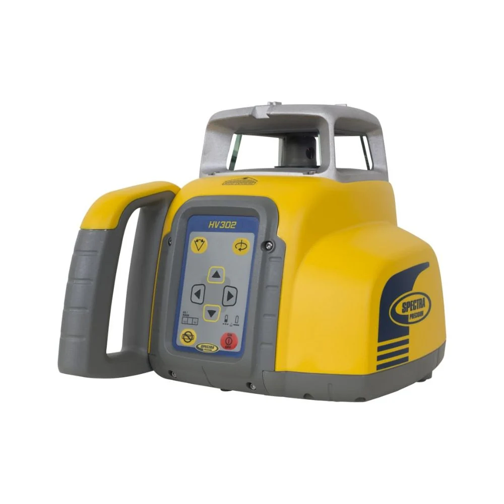 Spectra HV302-BCA Red Beam Self-Leveling Rotary Laser with Alkaline Batteries - Mactool Shop