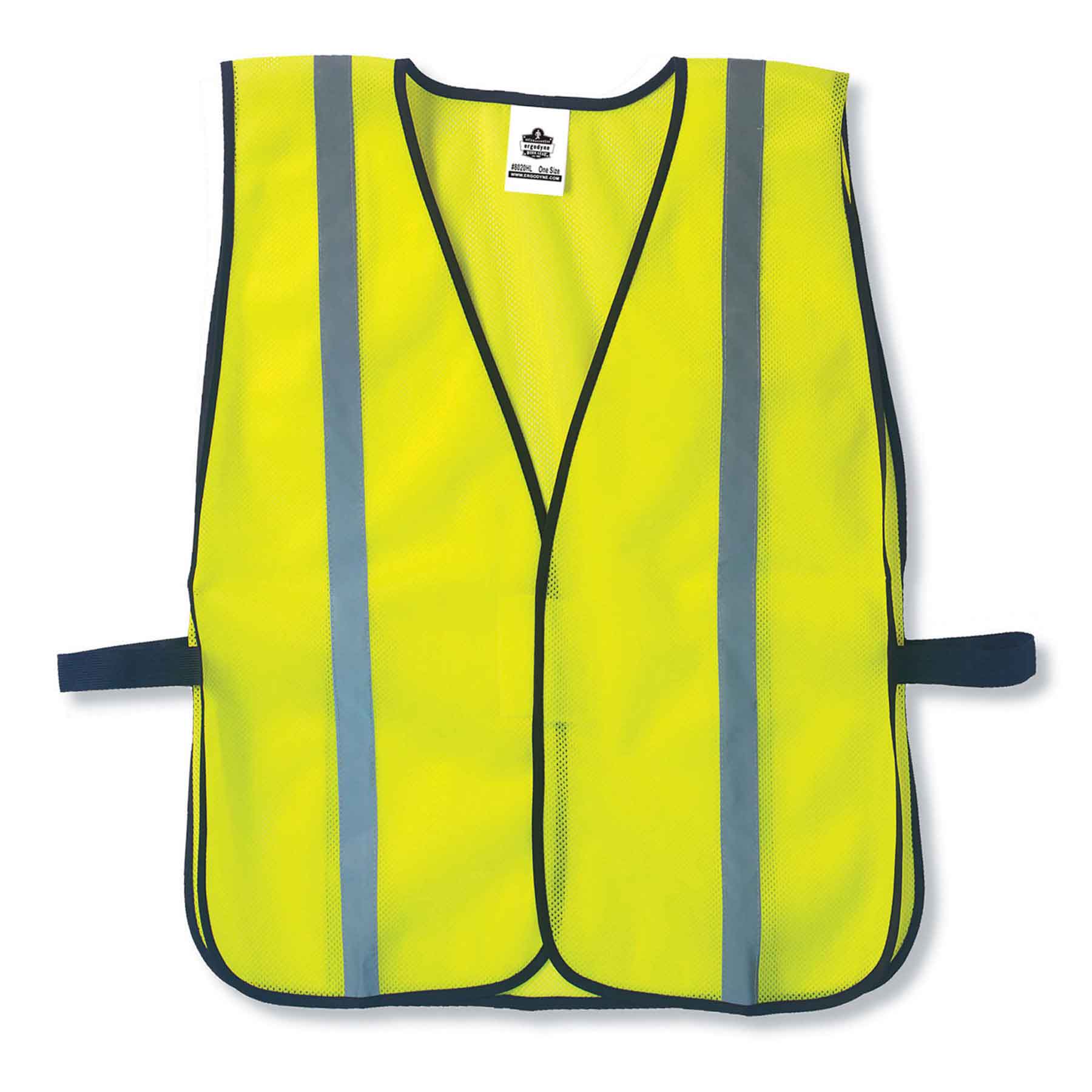 Ergodyne 20040 GloWear 8020HL Non-Certified Standard Vest, HV Lime - Mactool Shop