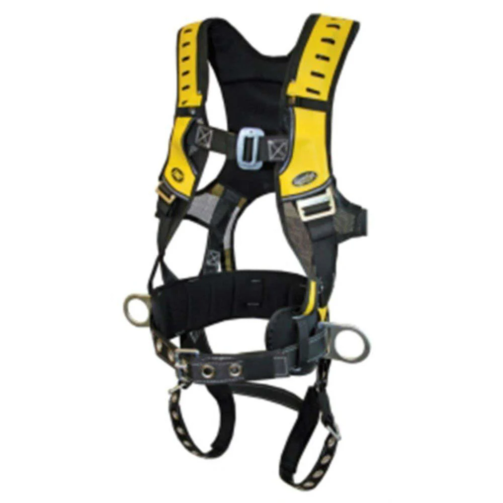 Guardian 193010 Construction Premium Edge Harness SM, Black-Red, Pass-Thru Chest, TB Waist/Legs - Mactool Shop