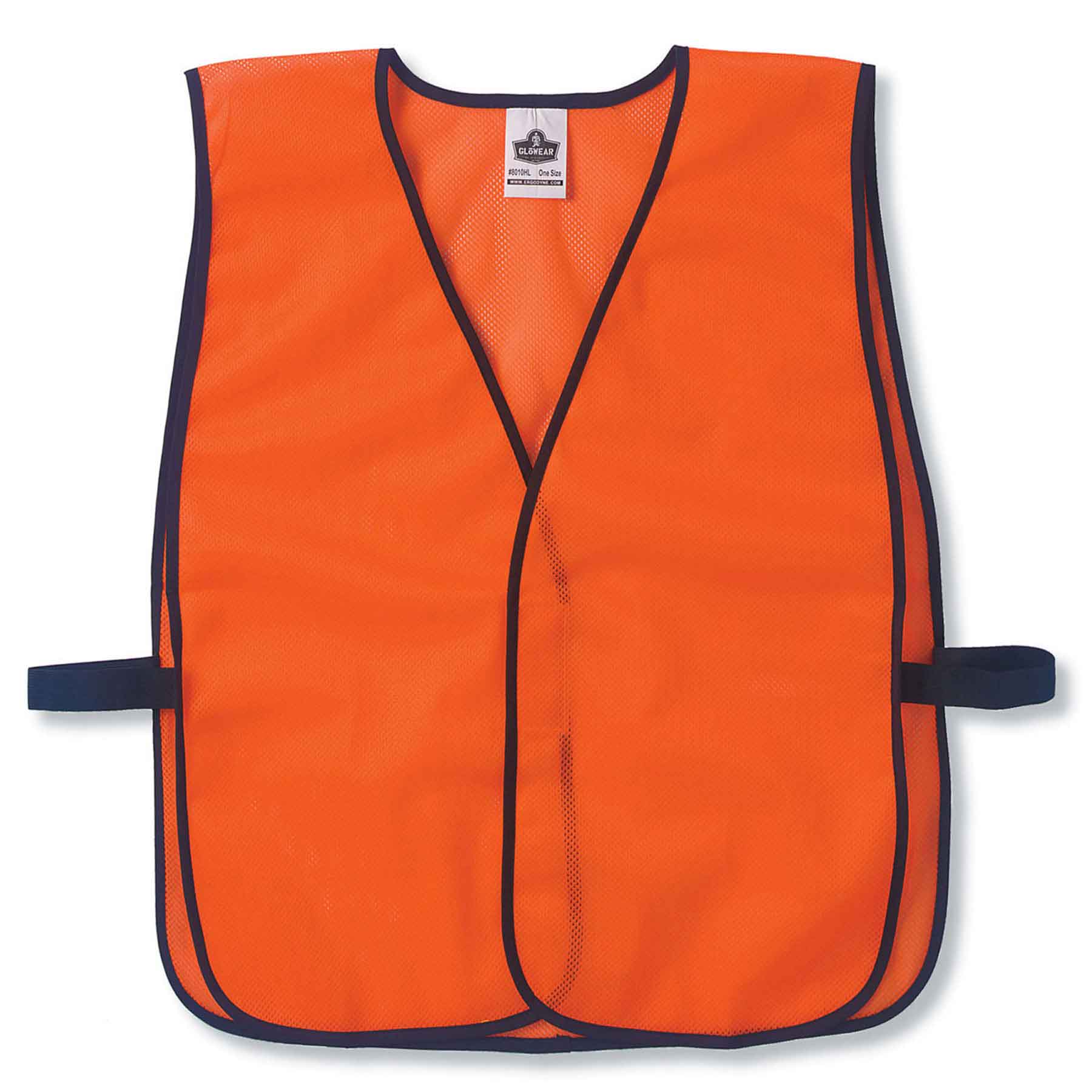 Ergodyne 20010 GloWear 8010HL Non-Certified Economy Vest, HV Orange - Mactool Shop