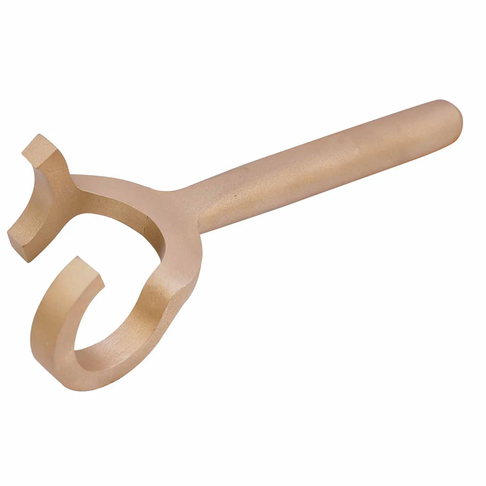 CS Unitec Ex207S-490A Aluminum Bronze Non-Sparking, Low-Magnetism, Corrosion Resistant Valve Wheel Wrench - Mactool Shop
