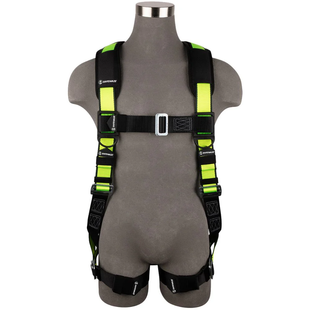 Safewaze FS280-L/XL Pro Full Body Harness: 1D, Mb Chest/Legs - Mactool Shop