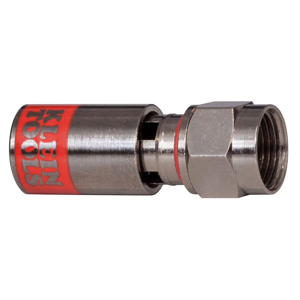 Klein Tools VDV812-615 Universal F Compression Connectors RG59 10-Pack - Mactool Shop