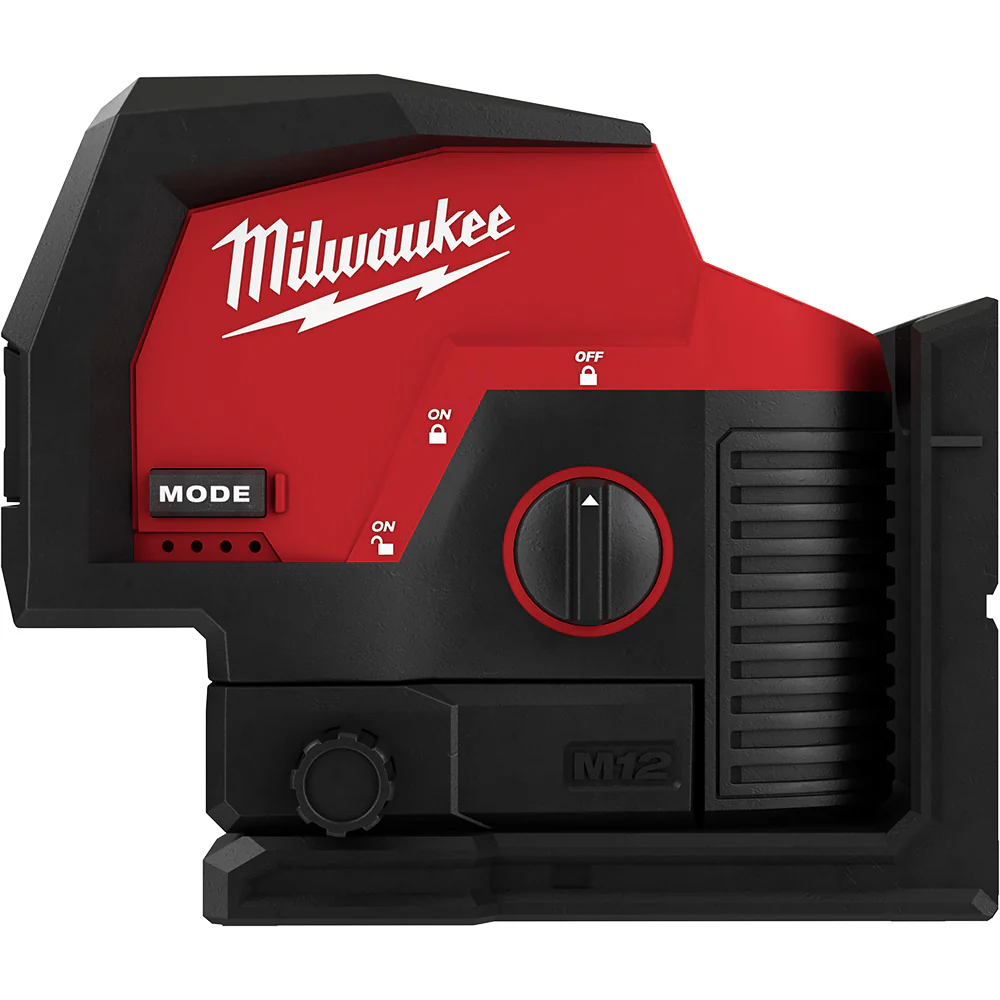 Milwaukee 3622-20 M12™ Green Cross Line and Plumb Points Laser - Mactool Shop