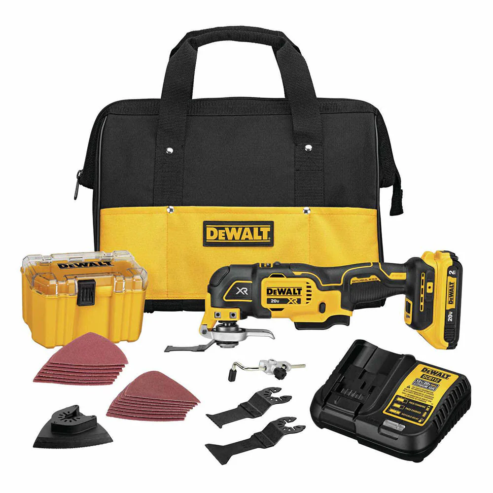 DeWalt DCS356D1 20V MAX XR Brushless Cordless Oscillating Multi-Tool Kit - Mactool Shop