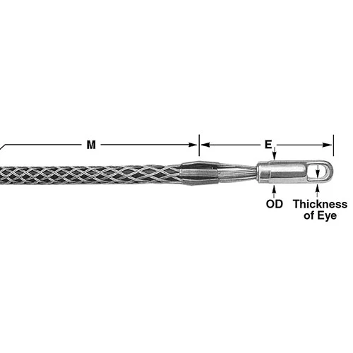 Condux 08642043 K-Type Grips- Short, Forged Eye, 1.25-1.49