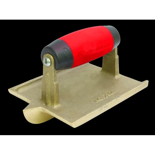 MarshallTown 7304 17304 - Bronze Groover; 6 X 4 1/2; 3/4D, 7/8W, 3/8R-Resilient Handle - Mactool Shop