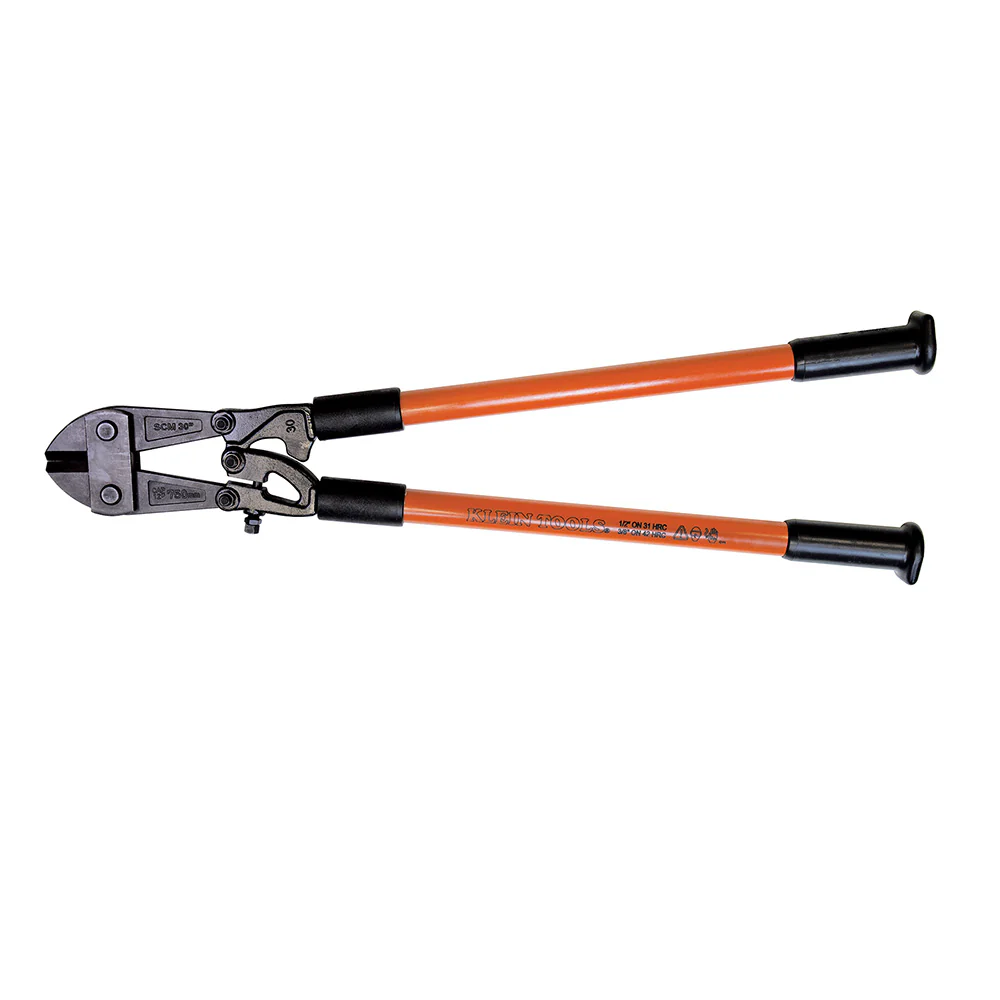 Klein 63130 Bolt Cutter, Fiberglass Handle, 30-1/2