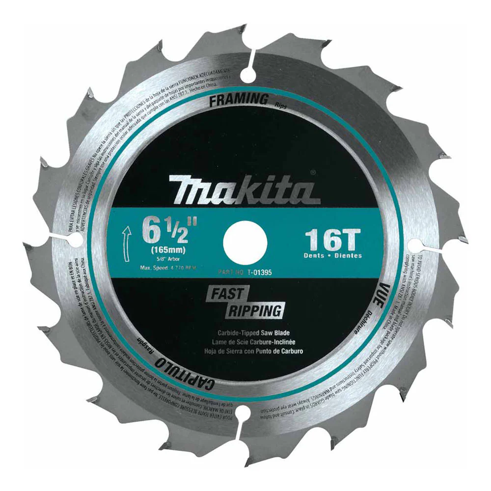 Makita T-01395 6-1/2