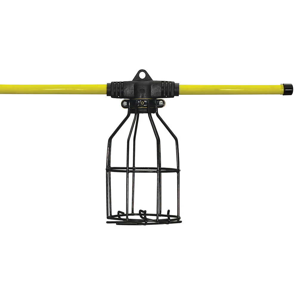 ProBuilt 11109100 Hang-A-Light 12/3 STW 100' LED String Light w/Metal Cages - Mactool Shop