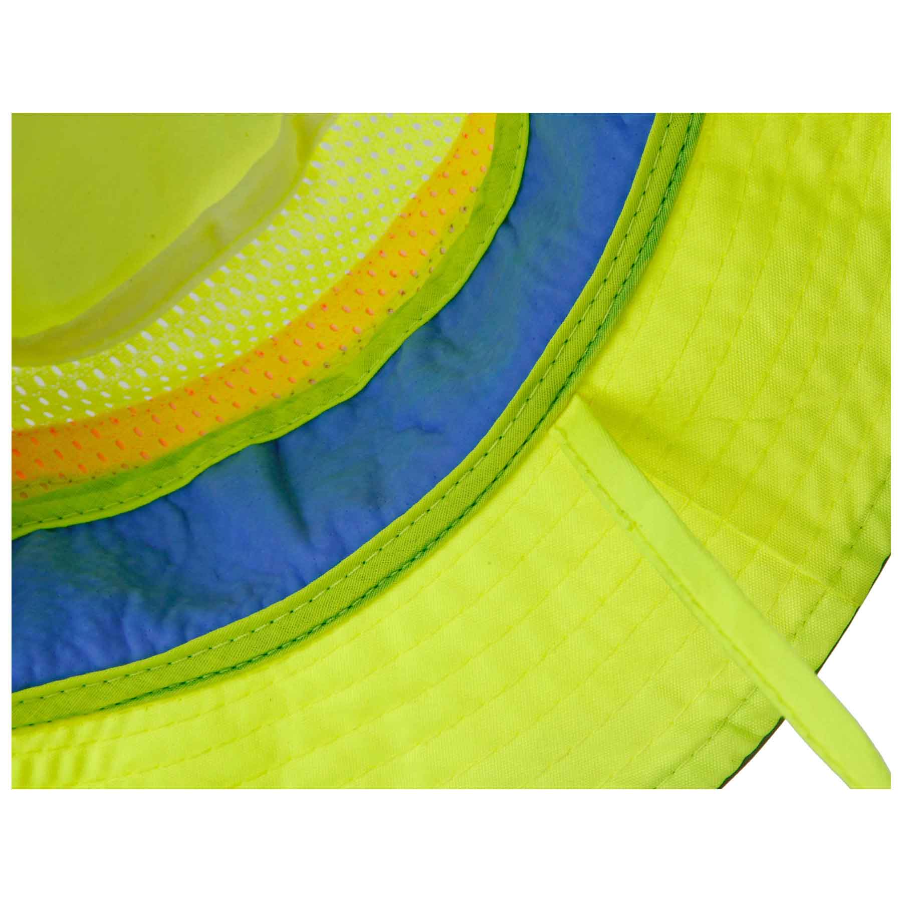 Ergodyne 12591 Chill-Its 8935CT Evap Class Headwear Hi-Vis Ranger Hat with CT, L/XL, HV Lime - Mactool Shop