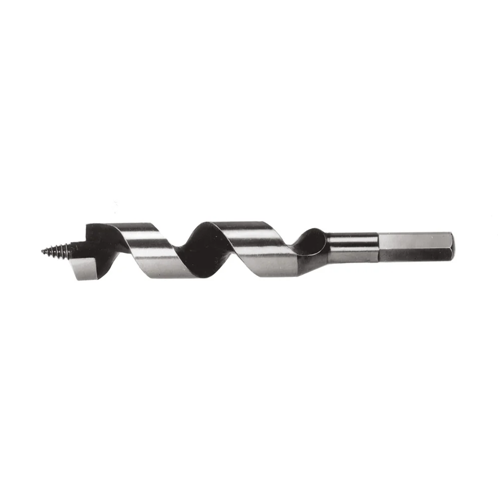 Klein Tools 53406 Steel Ship Auger Bit, Screw Point, 1 x 4