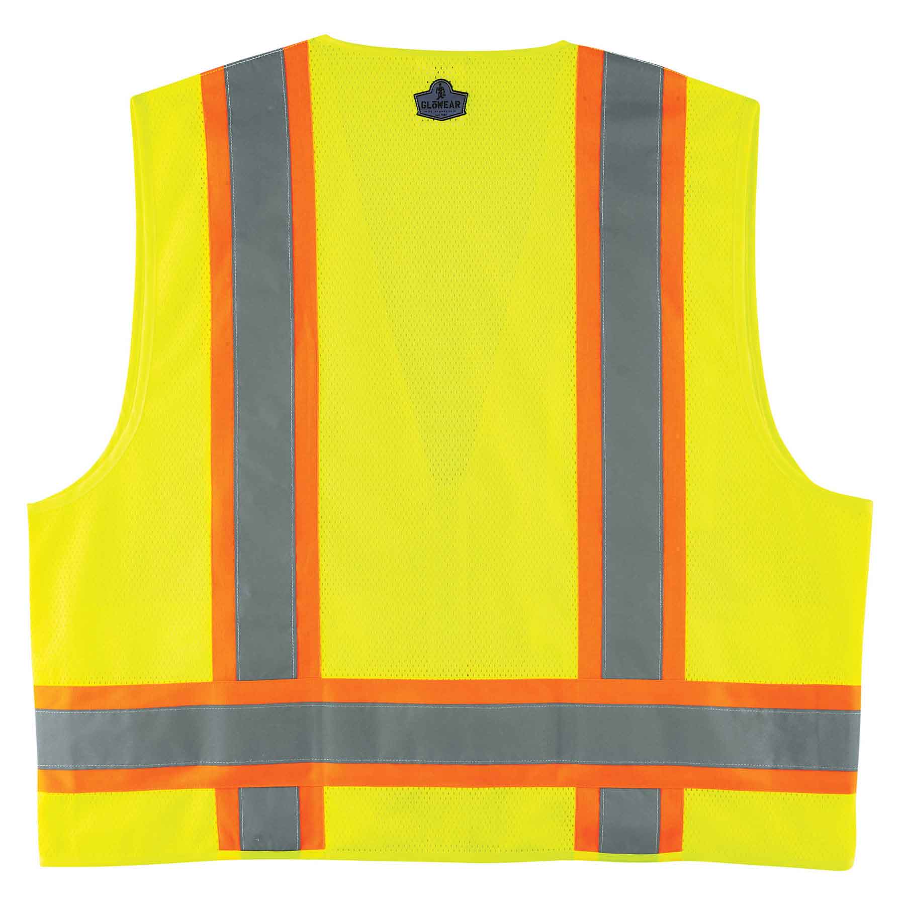 Ergodyne 24077 GloWear 8248Z Type R Class 2 Two-Tone Surveyors Vest, 2XL/3XL, HV Lime - Mactool Shop