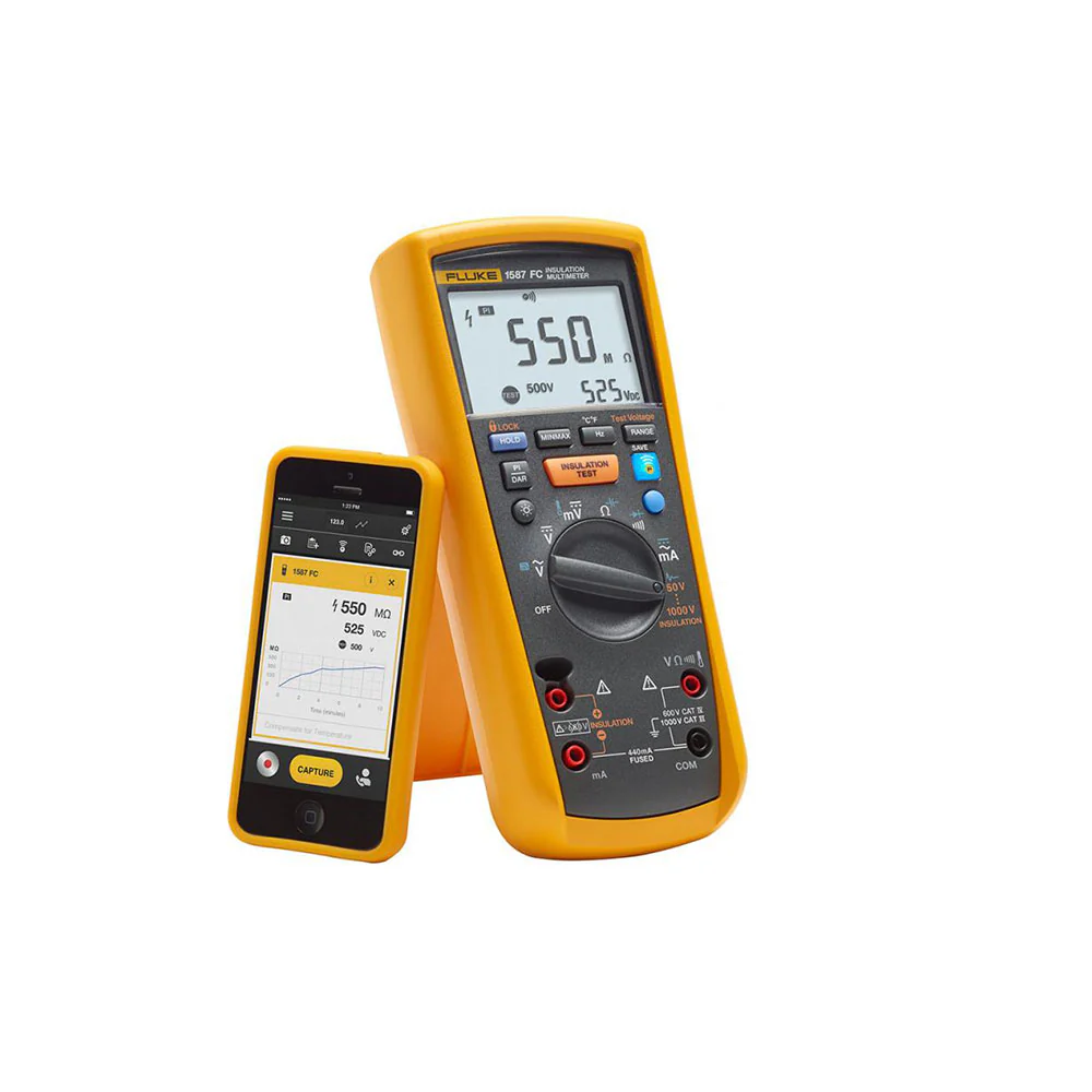 Fluke 4691215 1587 FC Wireless Insulation Multimeter - Mactool Shop