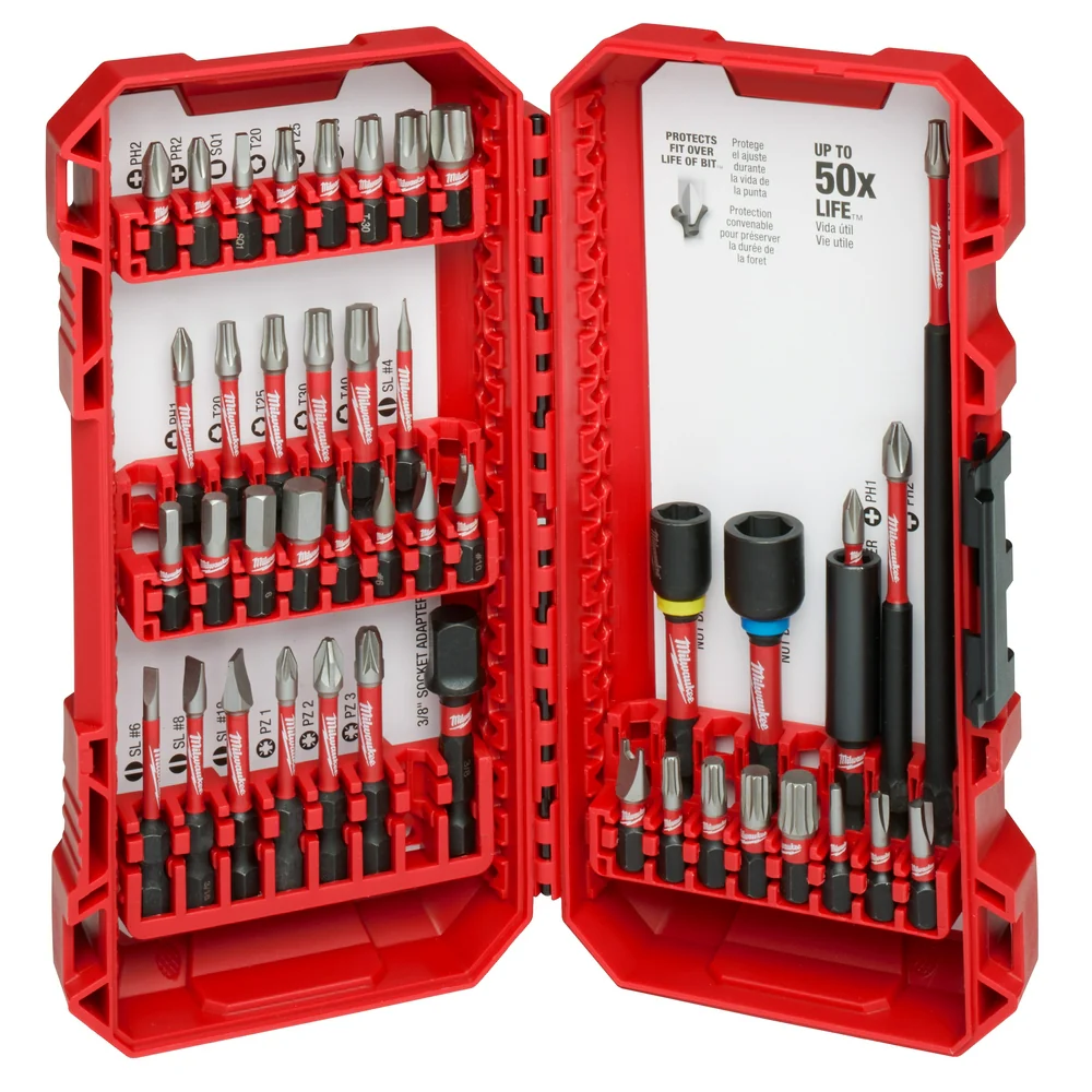 Milwaukee 48-32-4033 SHOCKWAVE Impact Duty Driver Bit Set - 43PC - Mactool Shop